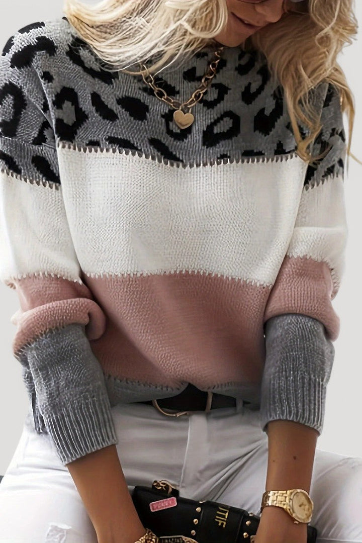 Michela | Pullover mit geometrischem Muster
