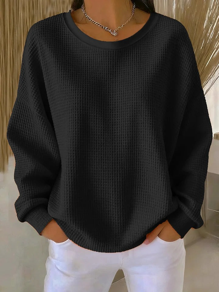 Noemi | Wickelpullover mit weitem Kragen