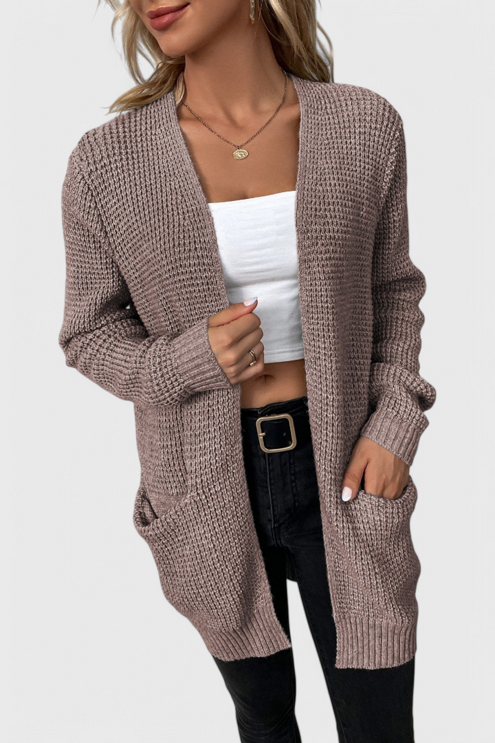 Chiara | Eleganter Cardigan mit weicher Linie