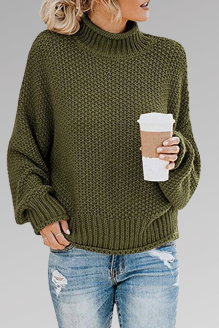 Greta | Grobstrickpullover mit weicher Linie