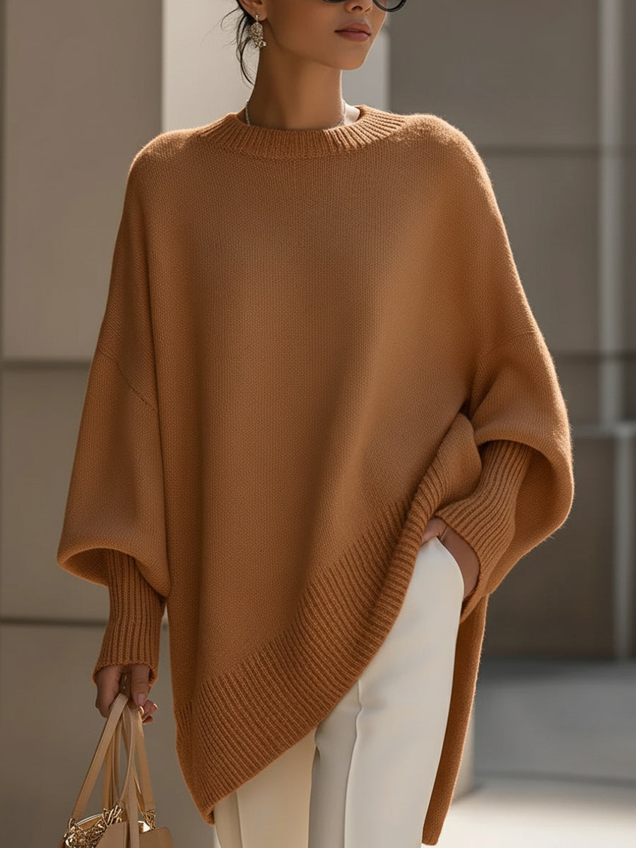 Sofia | Oversize-Pullover aus Baumwoll-Acryl-Mischung