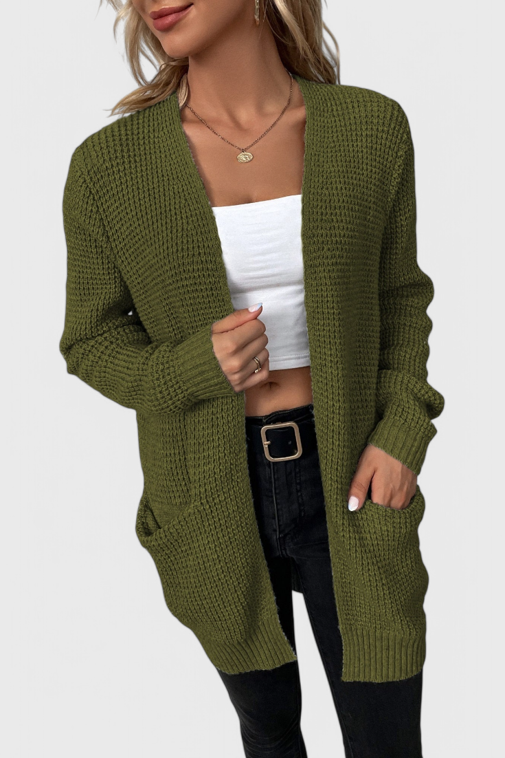 Chiara | Eleganter Cardigan mit weicher Linie