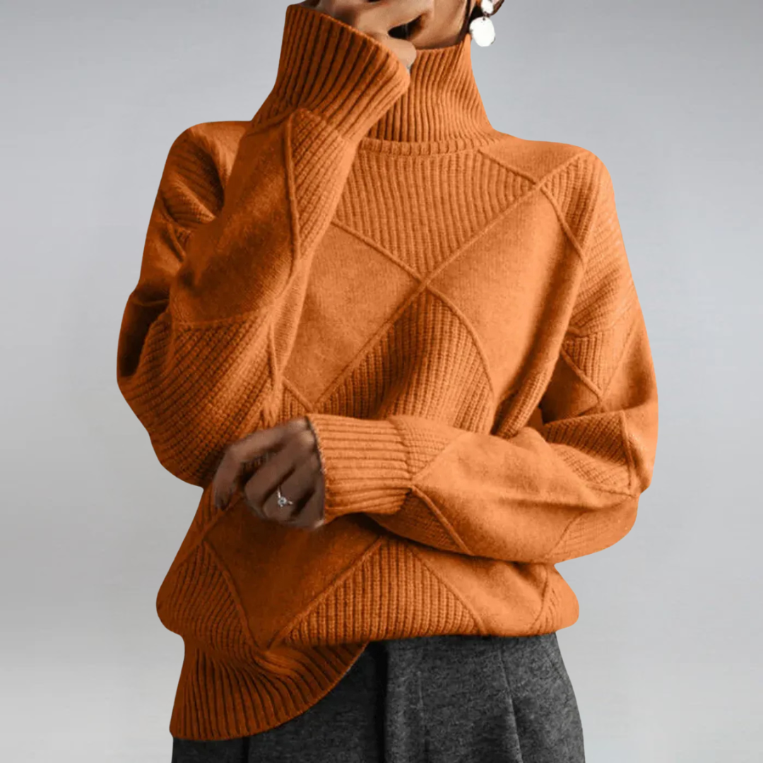 Gerdien | Luxus Rollkragenpullover