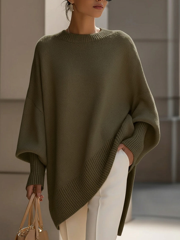 Sofia | Oversize-Pullover aus Baumwoll-Acryl-Mischung