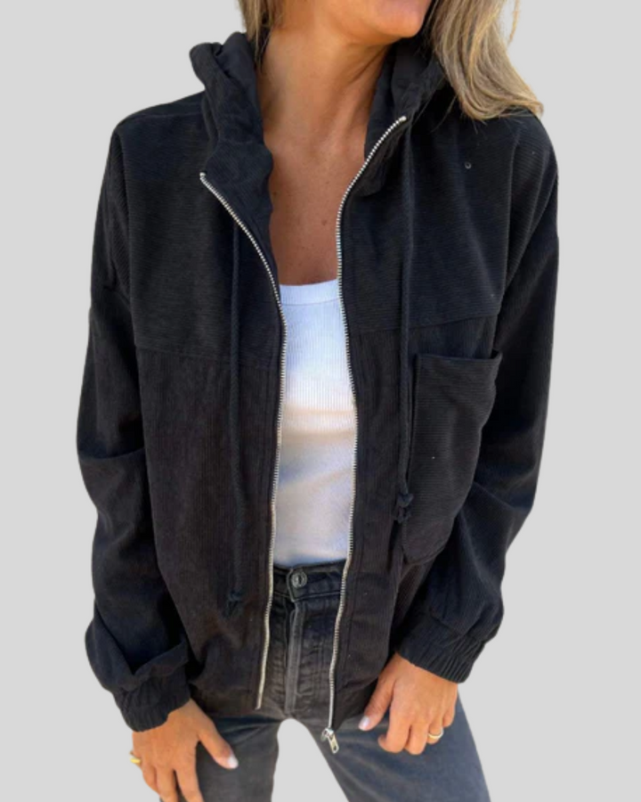 Zoë | Weiches Reißverschluss-Jacke