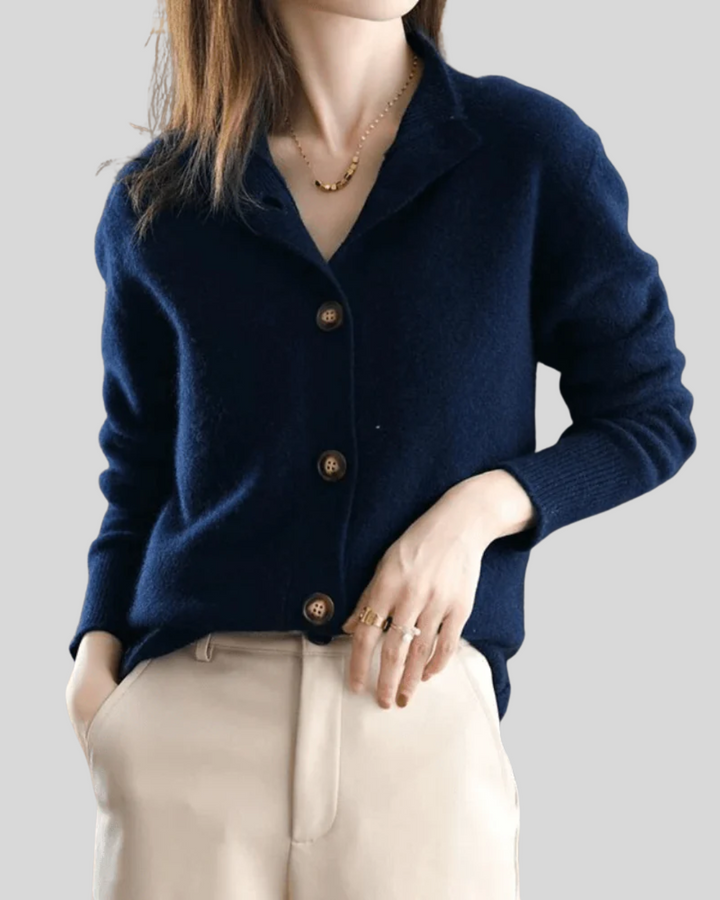 Luna | Retro Stil Kaschmir Weste