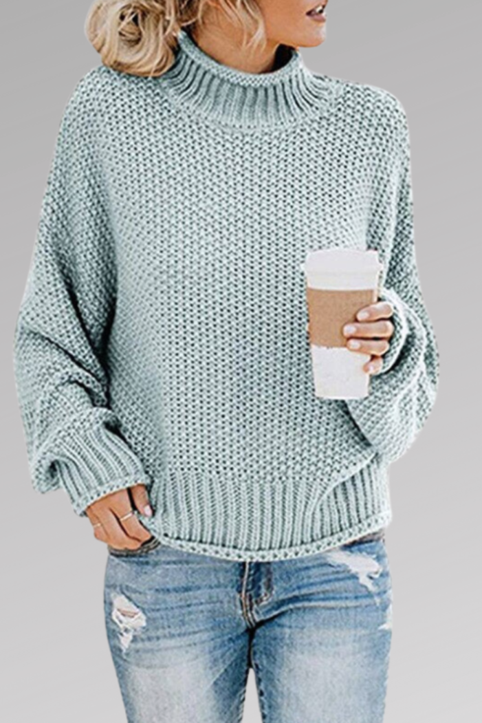 Greta | Grobstrickpullover mit weicher Linie
