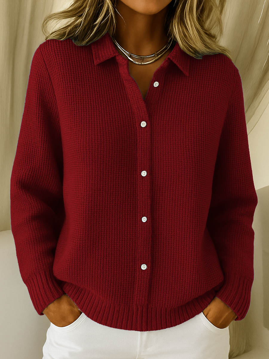 Sabrina | Eleganter Cardigan mit raffinierter Linie