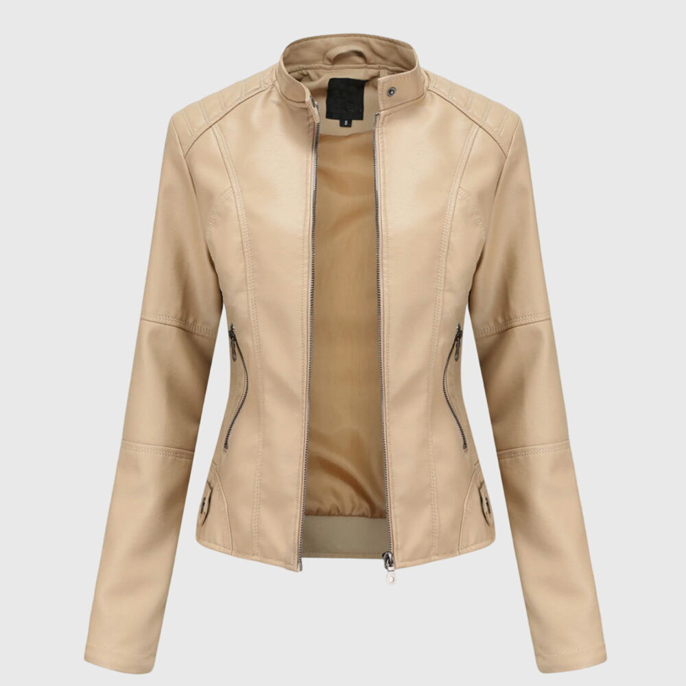 Giorgina™ - Elegante Lederjacke für Frauen
