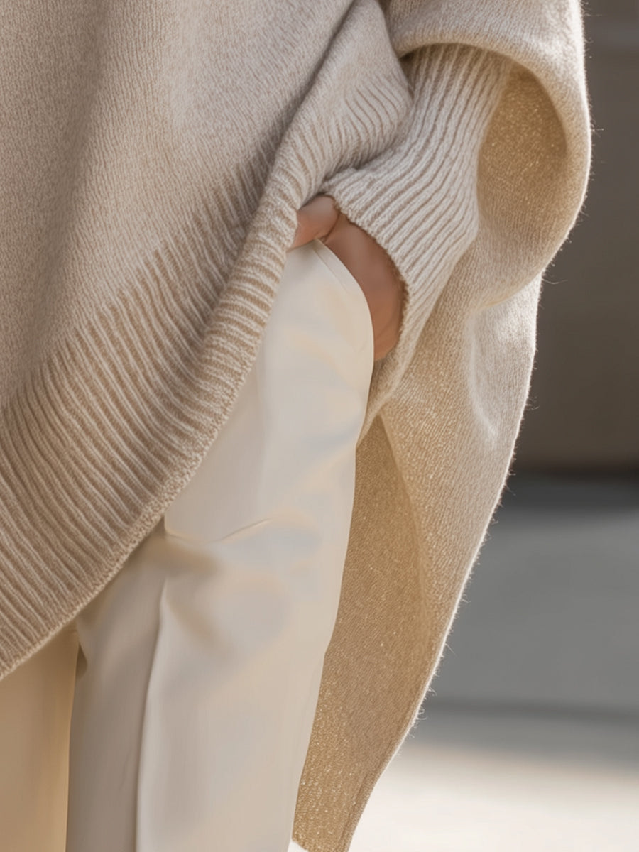 Sofia | Oversize-Pullover aus Baumwoll-Acryl-Mischung