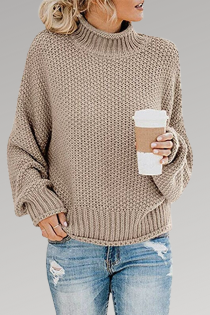 Greta | Grobstrickpullover mit weicher Linie
