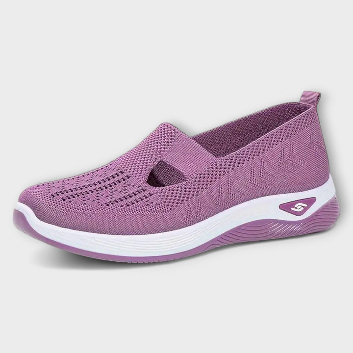 Martha - Komfort Plus Orthopädische Wanderschuhe in Lila