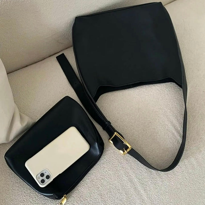 Stacy™ | Elegante Lederhandtasche
