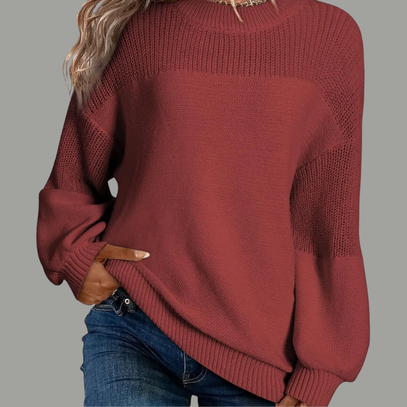 Arianna | Oversize-Pullover mit weicher Linie