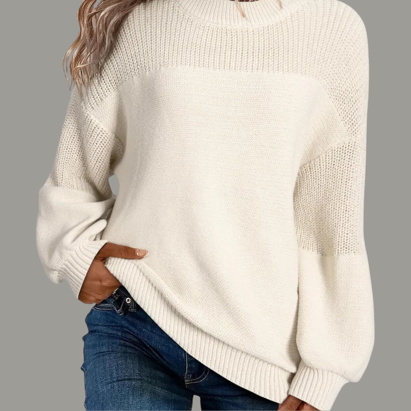 Arianna | Oversize-Pullover mit weicher Linie