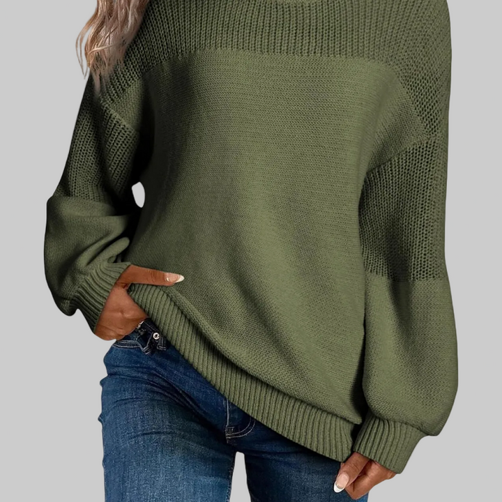 Arianna | Oversize-Pullover mit weicher Linie