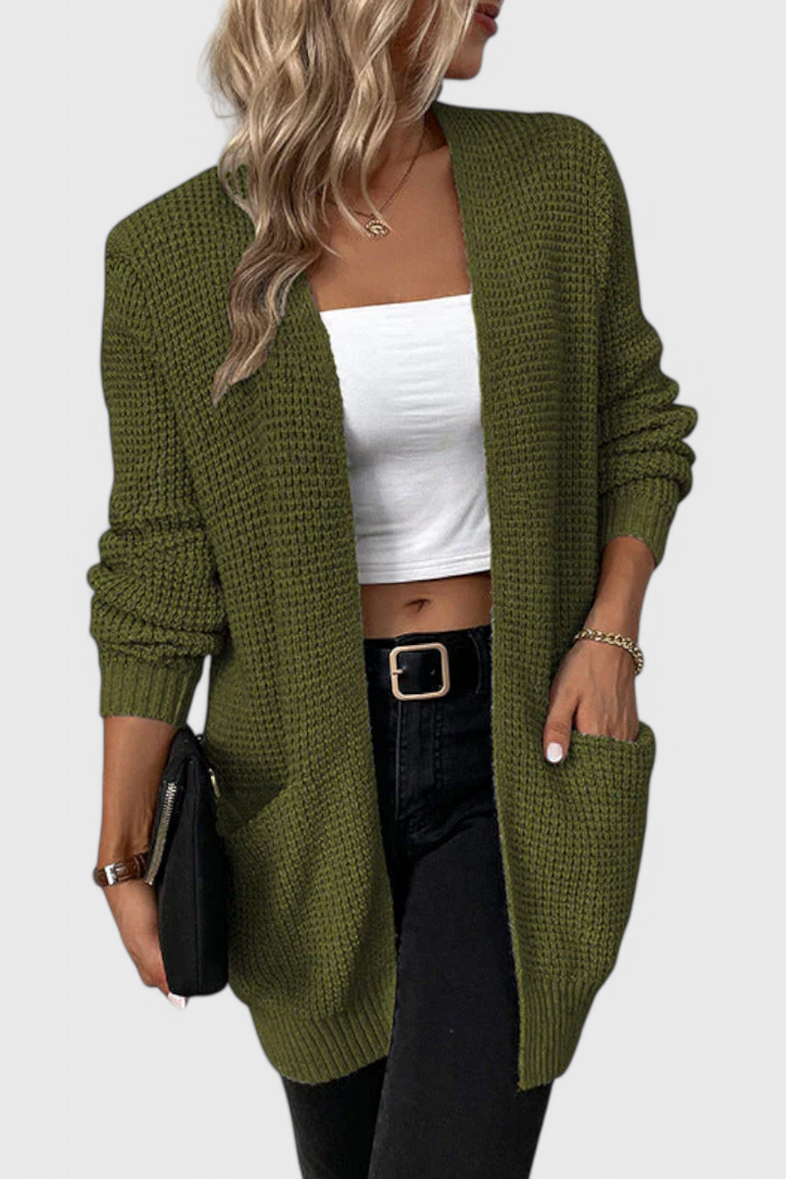 Chiara | Eleganter Cardigan mit weicher Linie