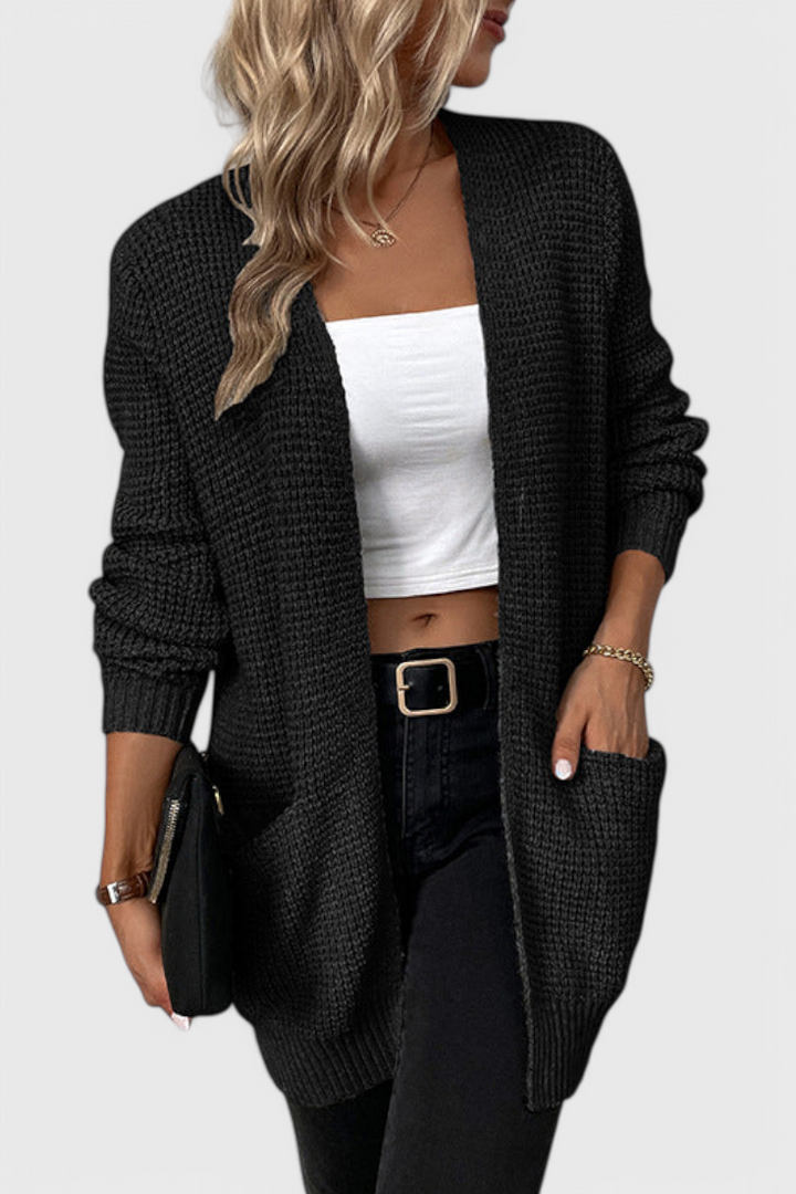 Chiara | Eleganter Cardigan mit weicher Linie