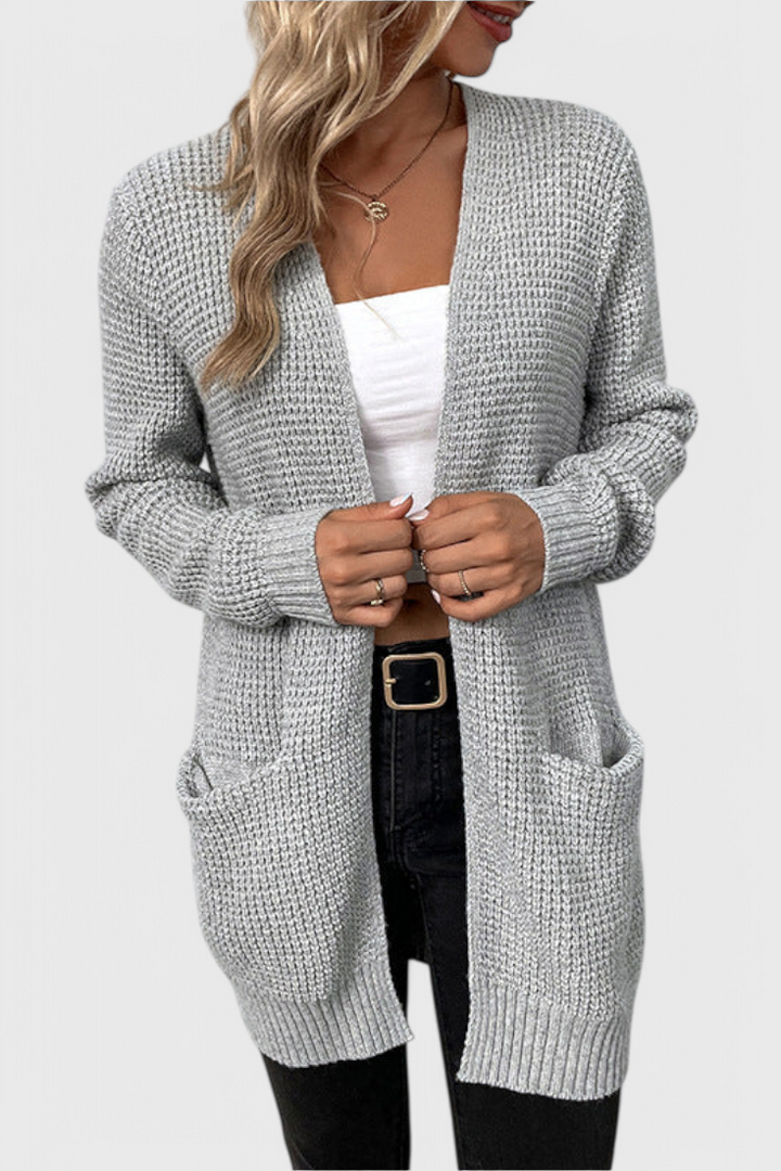 Chiara | Eleganter Cardigan mit weicher Linie