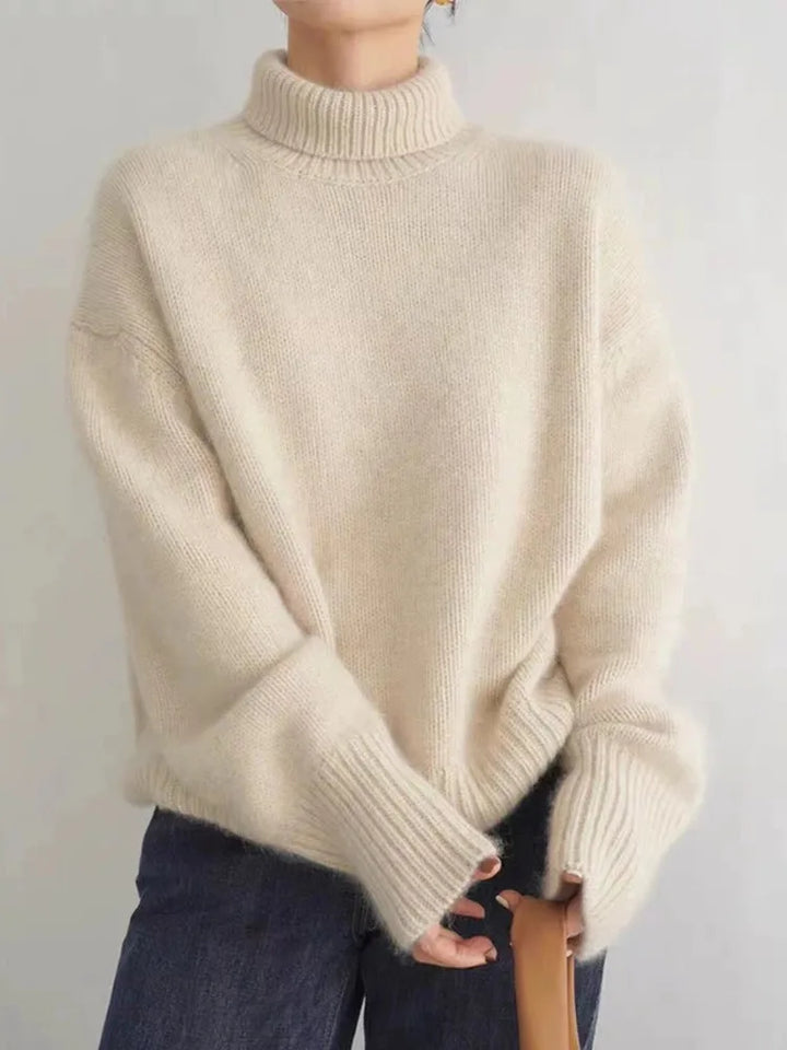 Giorgia | Raffinierter Pullover mit hohem Kragen