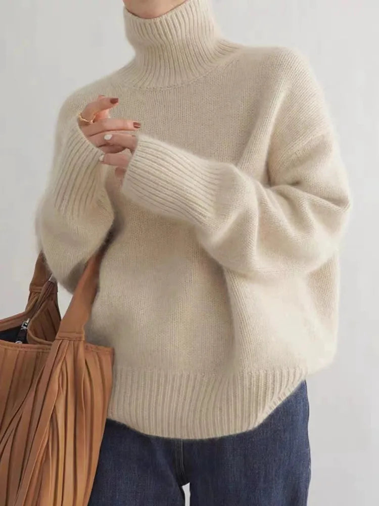 Giorgia | Raffinierter Pullover mit hohem Kragen