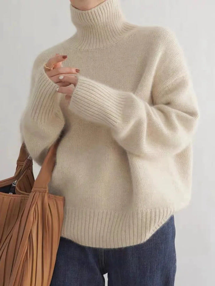 Giorgia | Raffinierter Pullover mit hohem Kragen
