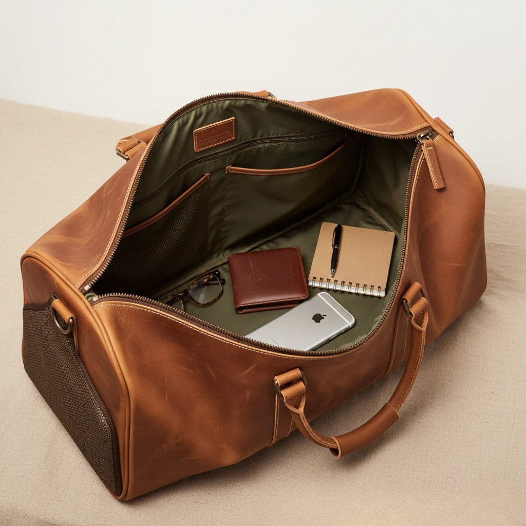 Callahan Leder-Reisetasche