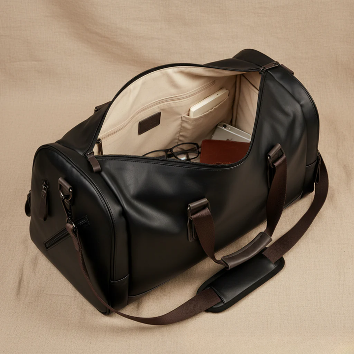 Oskar Leder-Reisetasche