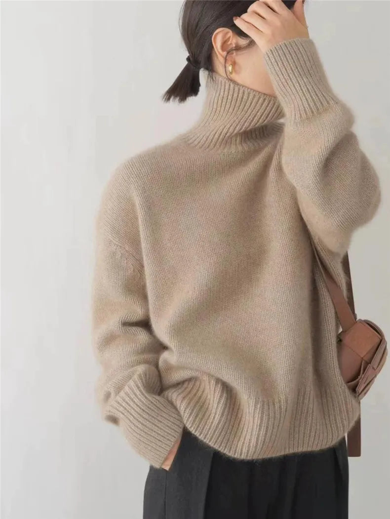 Giorgia | Raffinierter Pullover mit hohem Kragen