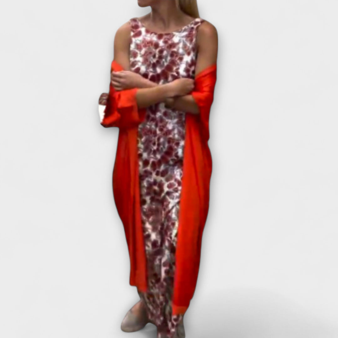 Charlotte - Schickes Kleid mit Passendem Cardigan