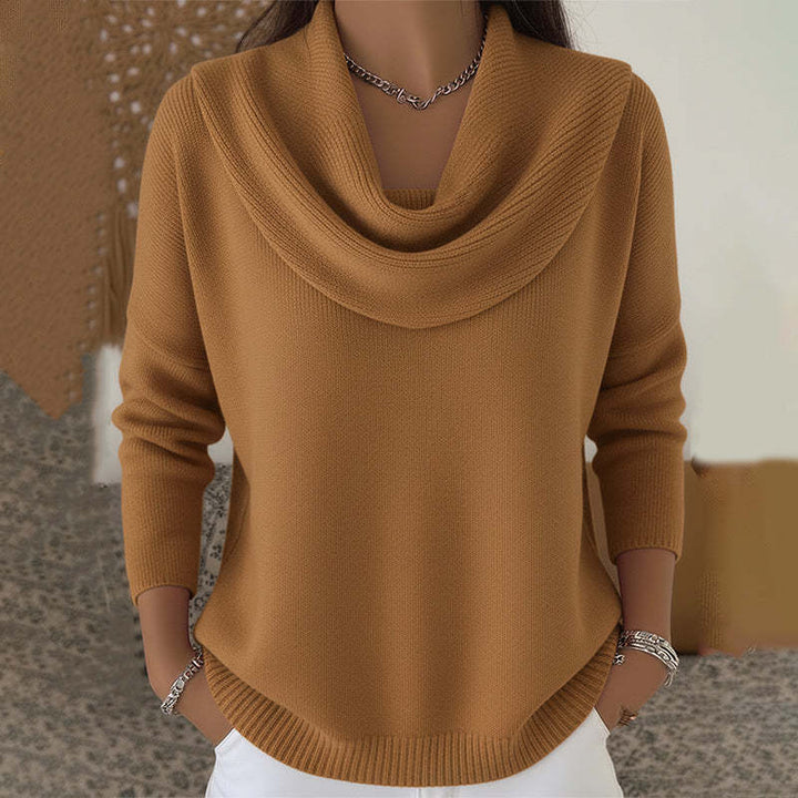 Diana | Weicher Pullover mit Rundsaum