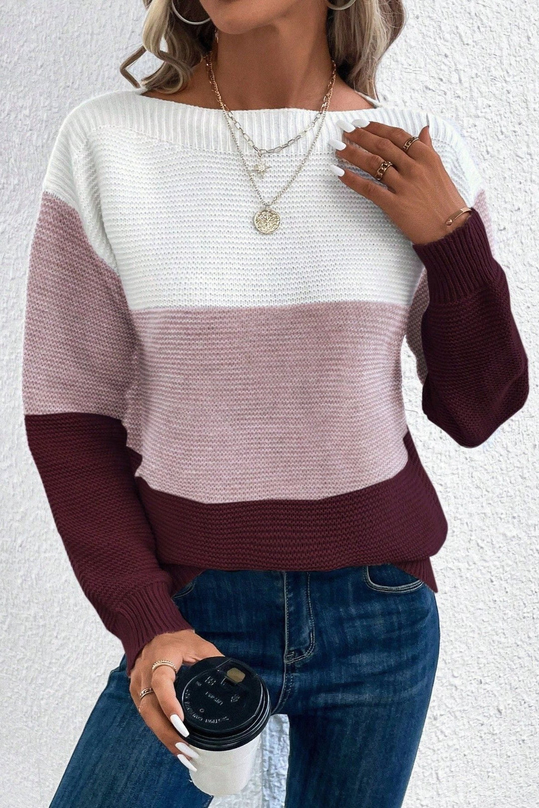 Lucia | Weicher Pullover mit minimalistischem Design