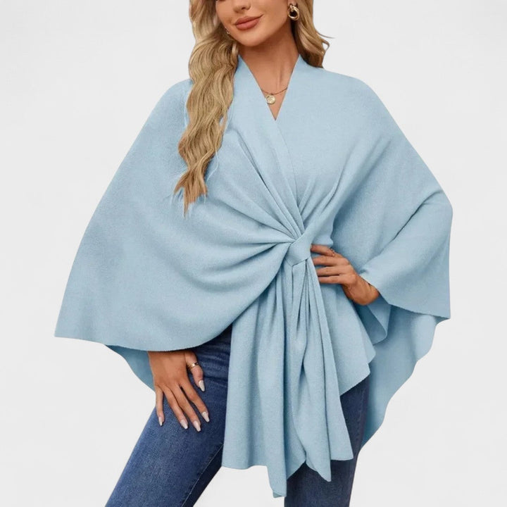 Eleonora | Weicher Poncho aus der eleganten Linie