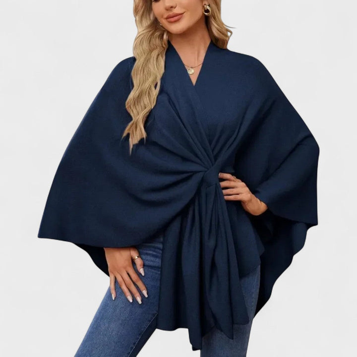Eleonora | Weicher Poncho aus der eleganten Linie
