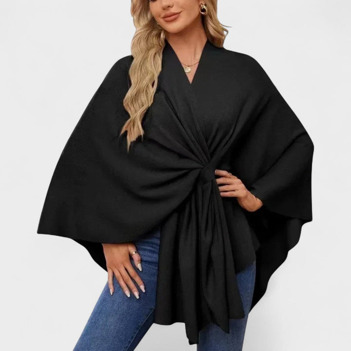 Eleonora | Weicher Poncho aus der eleganten Linie