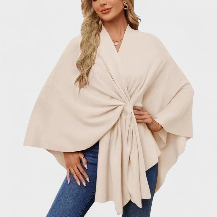 Eleonora | Weicher Poncho aus der eleganten Linie
