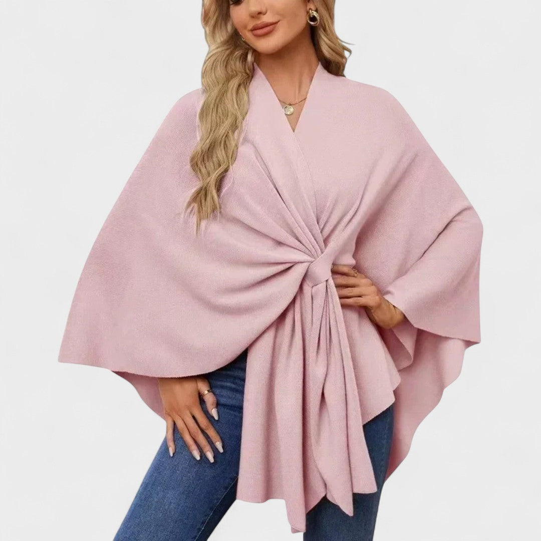 Eleonora | Weicher Poncho aus der eleganten Linie