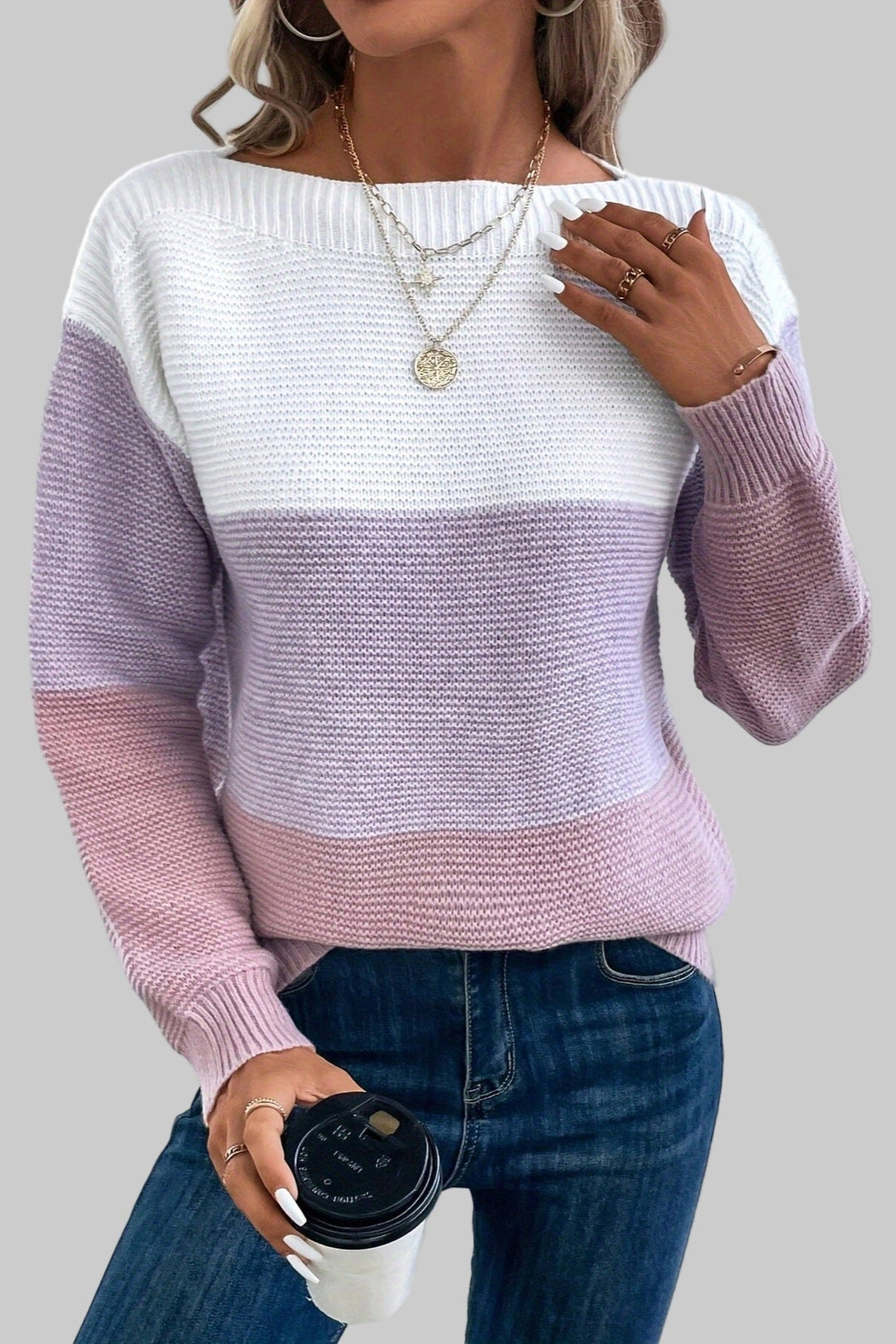 Lucia | Weicher Pullover mit minimalistischem Design