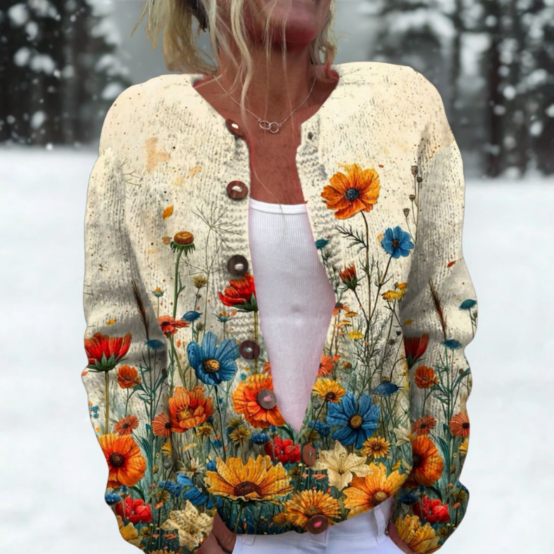 Natalie | Bequemer Strick-Cardigan für den Herbst