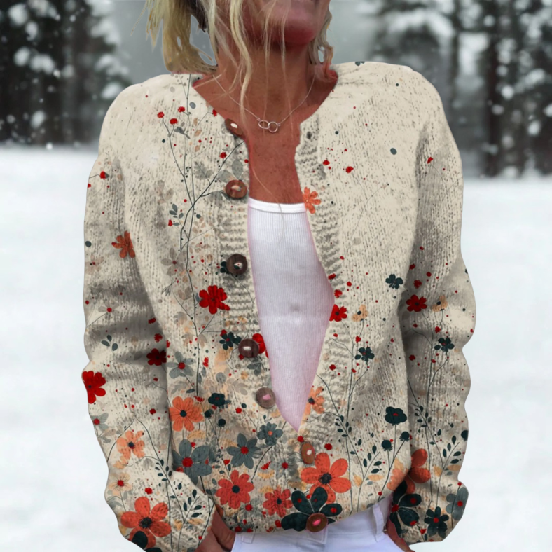 Leah | Bequemer Strick-Cardigan für den Herbst