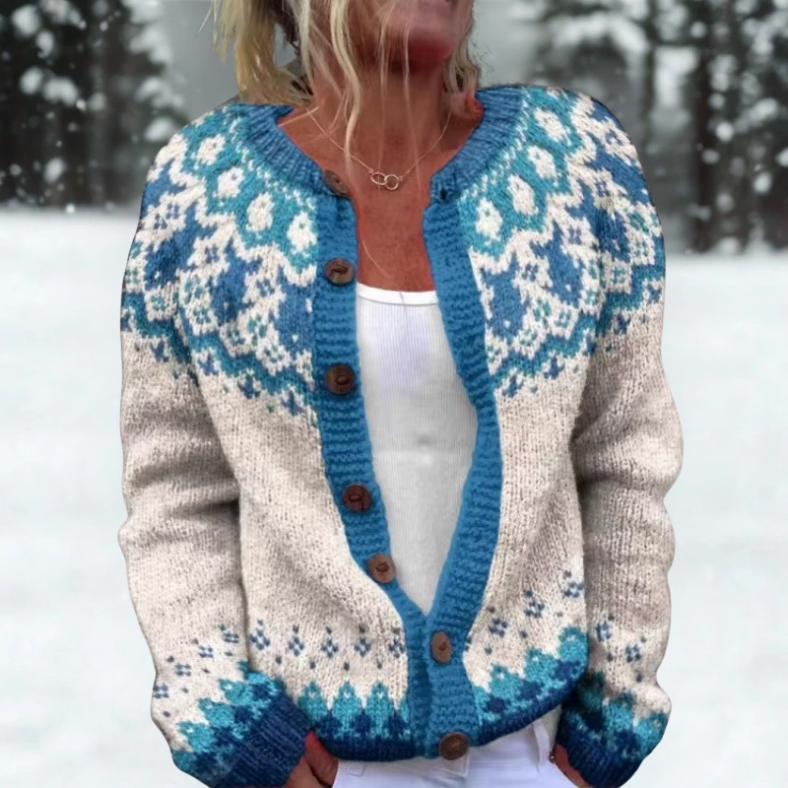 Matilda | Herbst-Cardigan aus bequemer Strickware