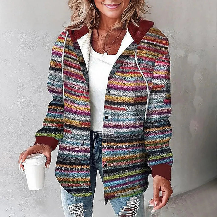 Noemi | Strickjacke im herbstlichen Design