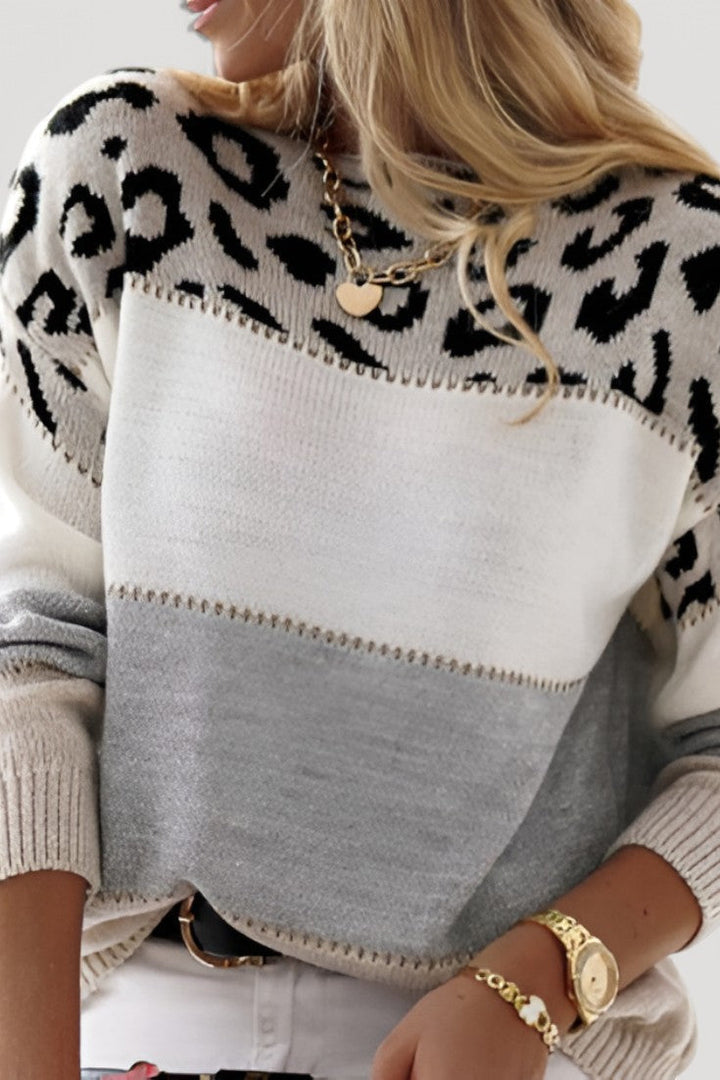 Michela | Pullover mit geometrischem Muster