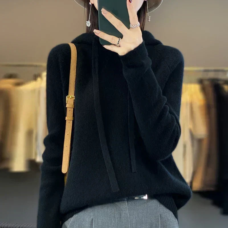 Silvia | Weicher Pullover im Winterdesign