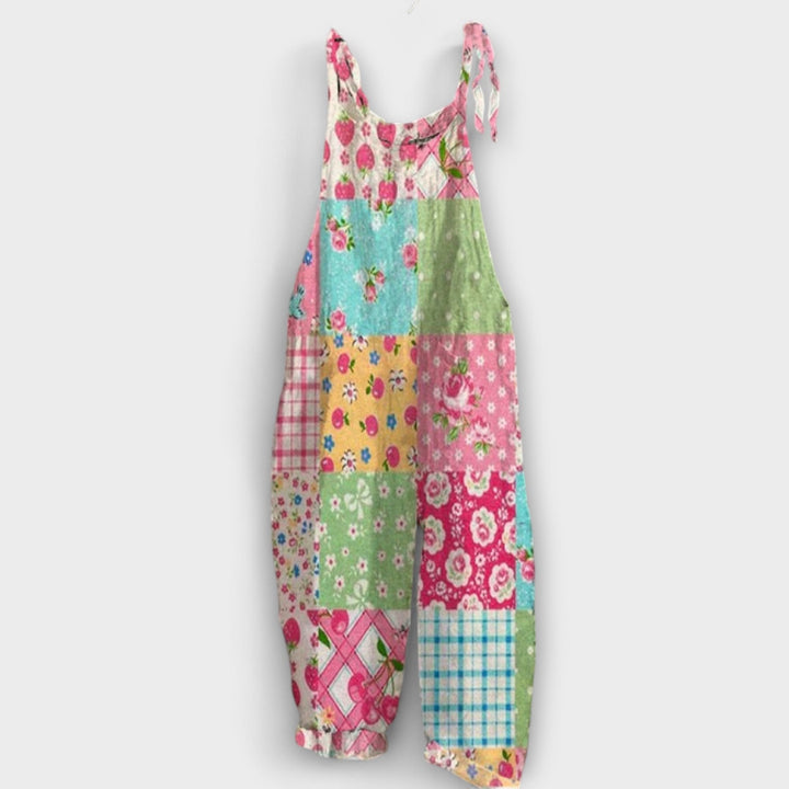 Ariel – Bohemian Jumpsuit mit Blumenmuster