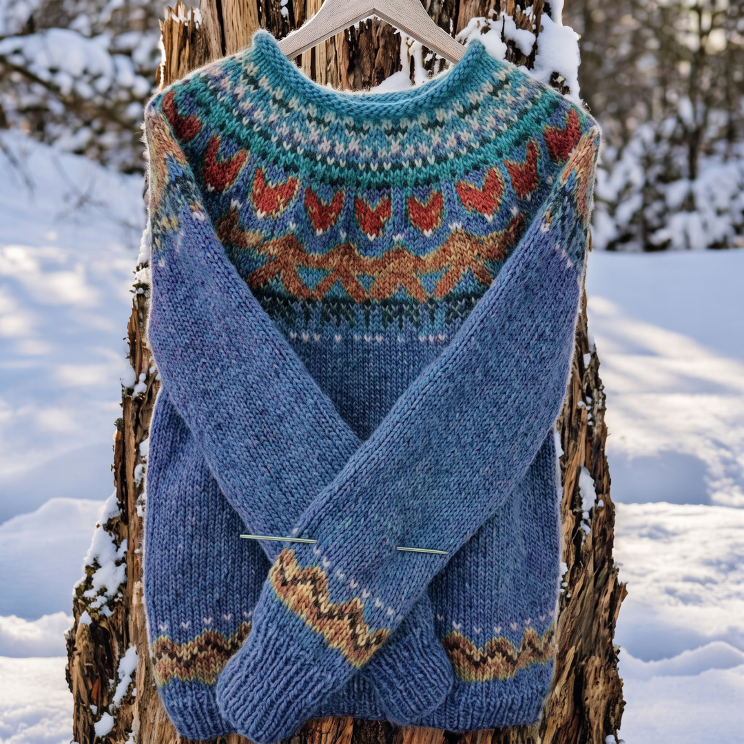 Giulia | Merinowollpullover mit nordischem Muster