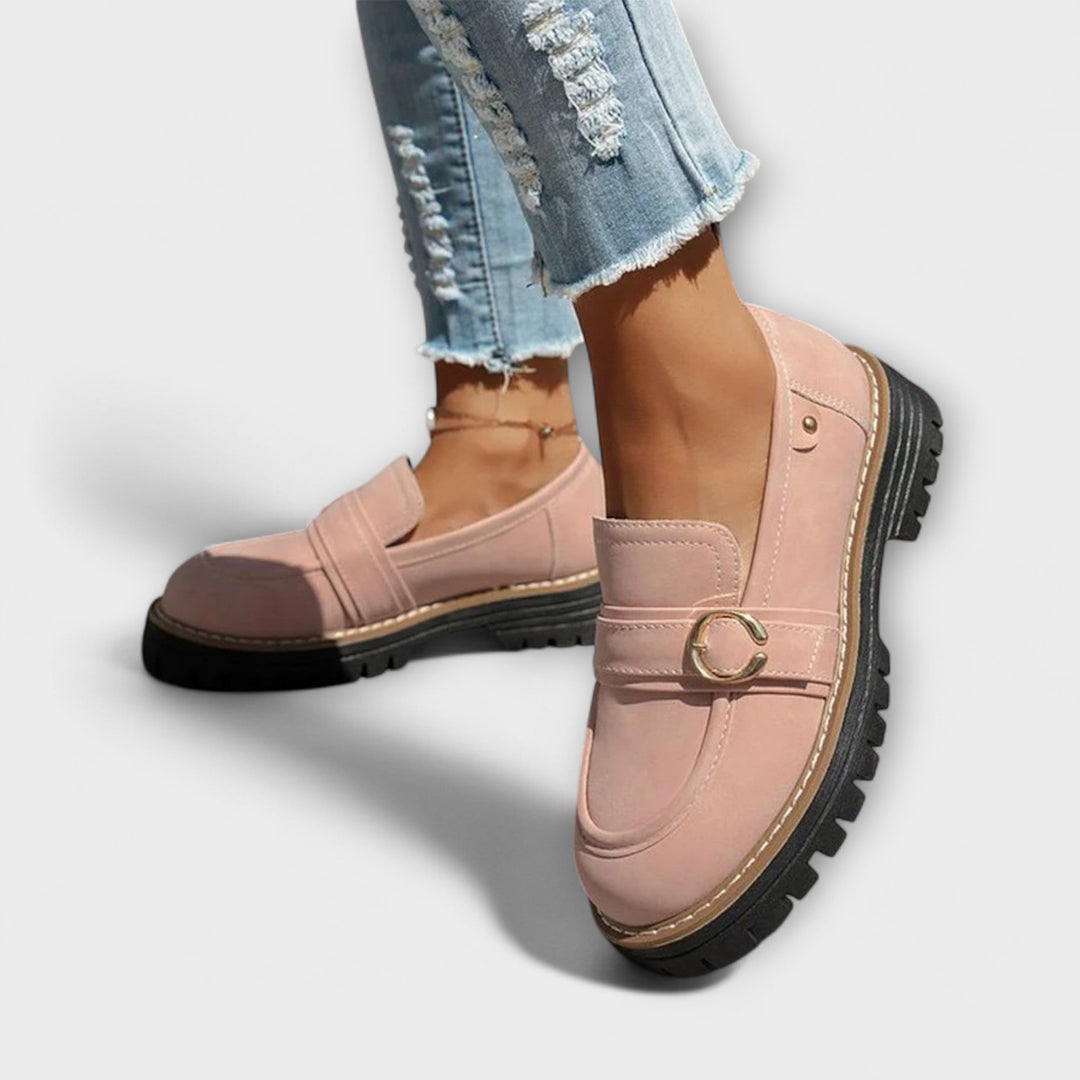 Poet – Lässige Slipper mit runder Spitze