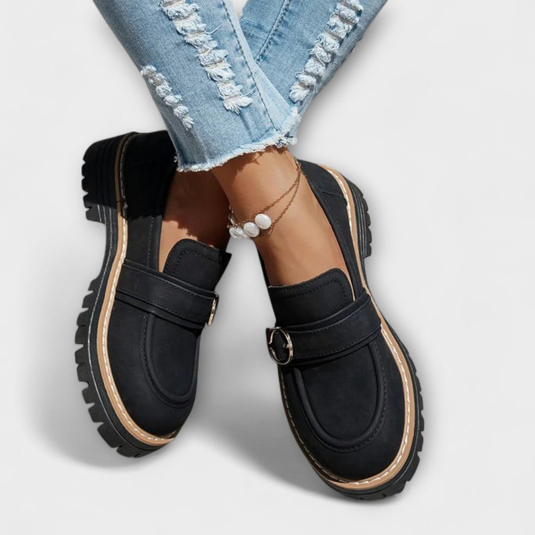 Poet – Lässige Slipper mit runder Spitze