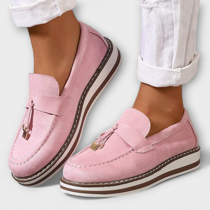 Halo – Lässige Slipper mit runder Spitze