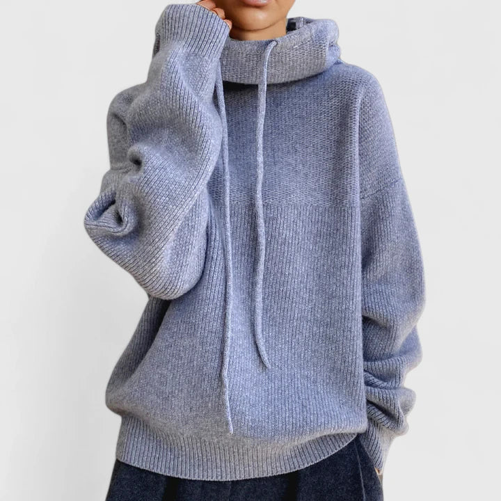 Monique | Bequemer Strick-Hoodie